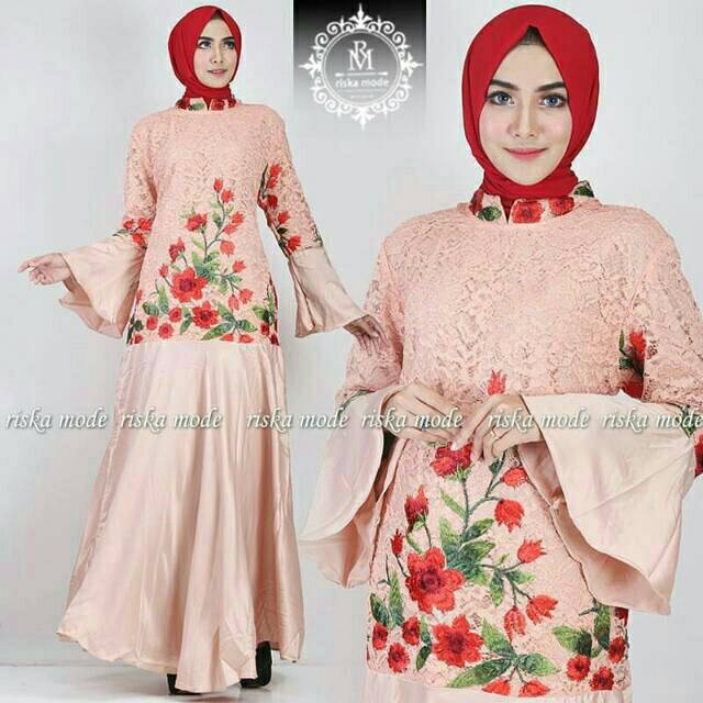 Gamis duyung salem by Riska Mode