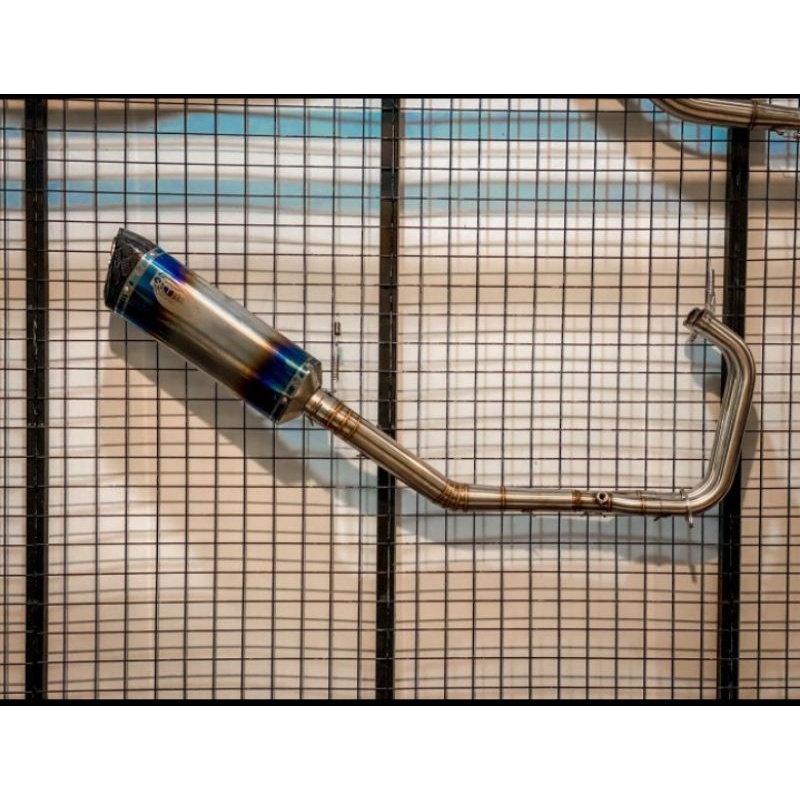 KNALPOT VILLAN MV1 BLUE CBR250 NINJA250 Z250 R25 MT25