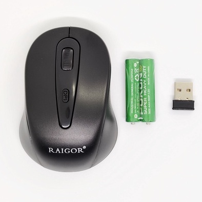 MOUSE WIRELESS RAIGOR RR-02 GOOD QUALITY