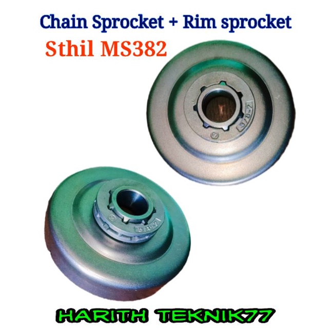Sproket Chain Sprocket + Rim sprocket ms382