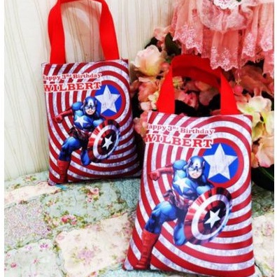 

Tas Ultah Anak Tenteng Pipih custom design