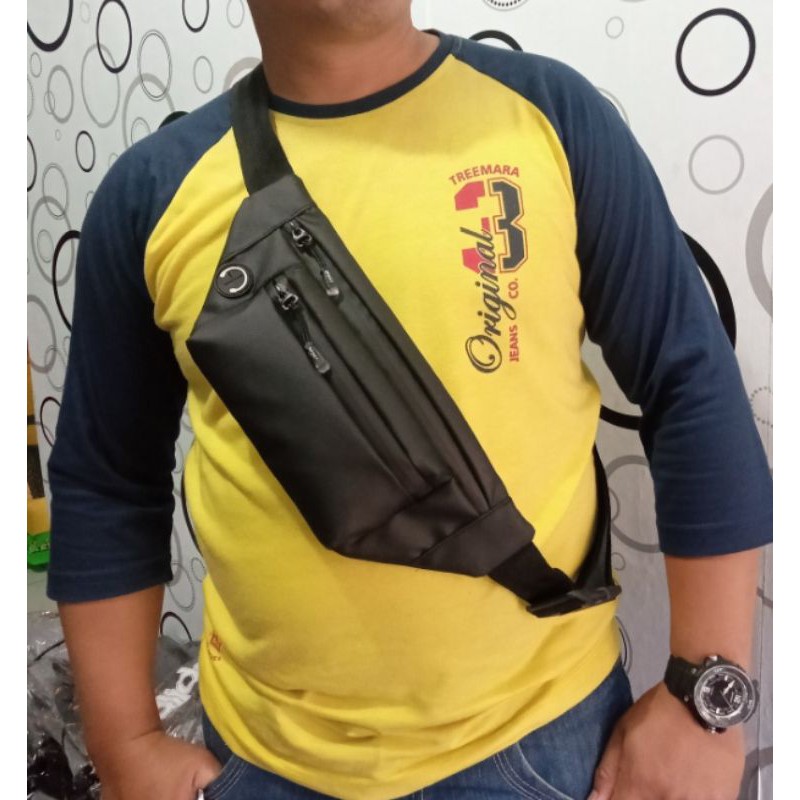 waistbag waterproof selempang anti air