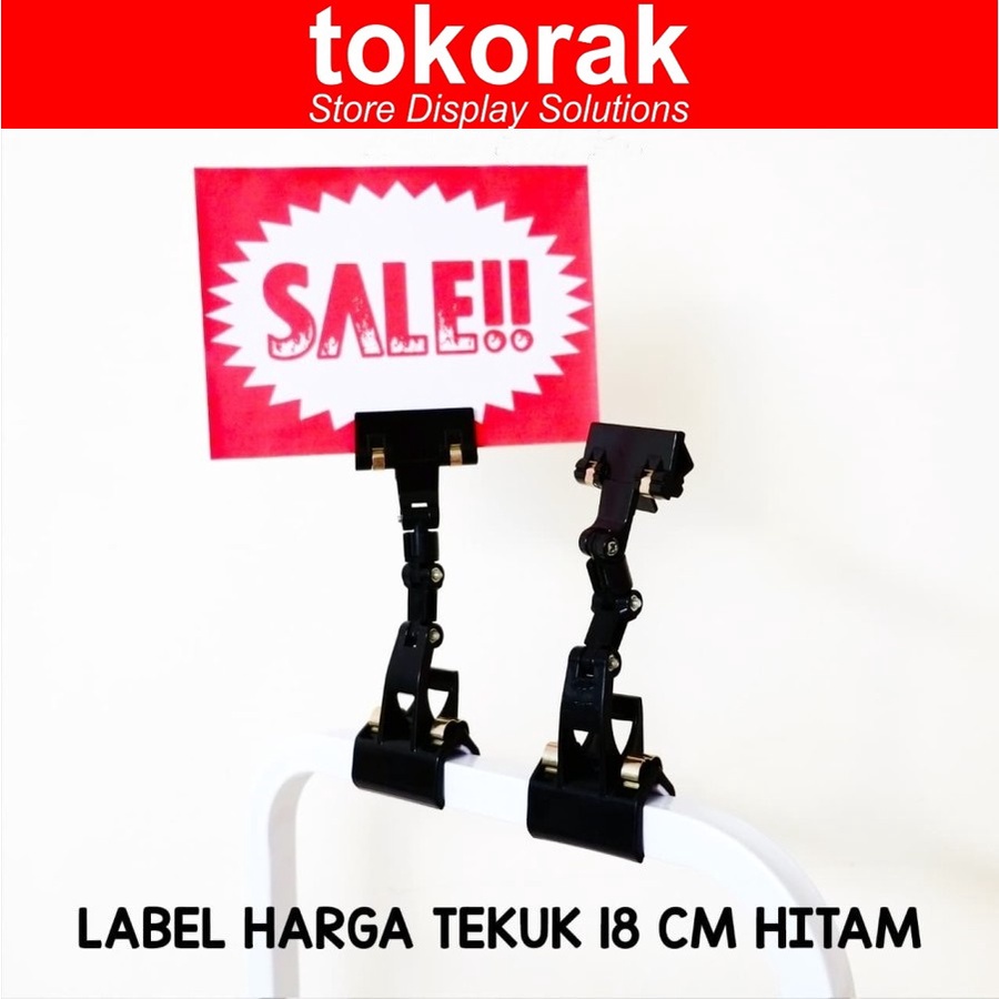 JEPITAN PENJEPIT LABEL HARGA TEKUK ROBOT OBRAL PER 5 PCS