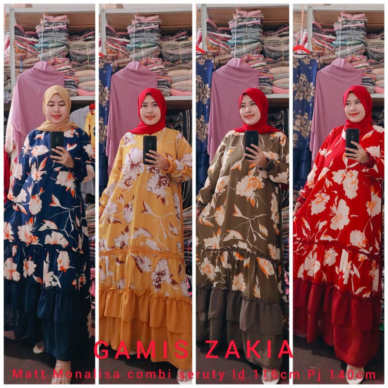 GAMIS ZAKIA combi seruty