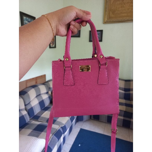 preloved sling mini WPS pink fuschia