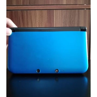Promo CONSOLE 3DS XL BLUEBLACK REG USA CFW LUMA PERMANEN 16GB FULLGAMES Bagus