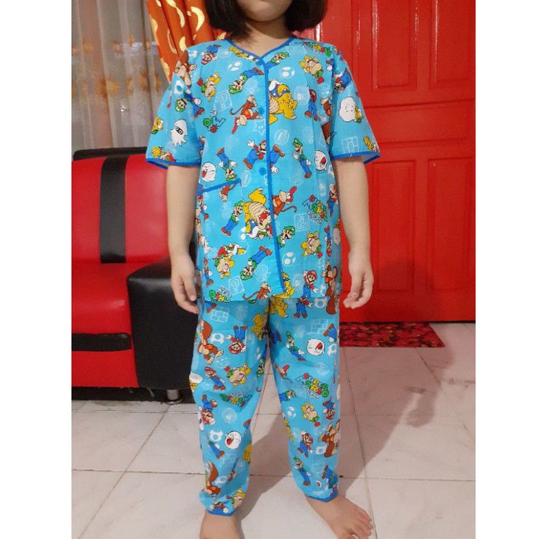 Baju tidur Katun anak VIRON no. 7