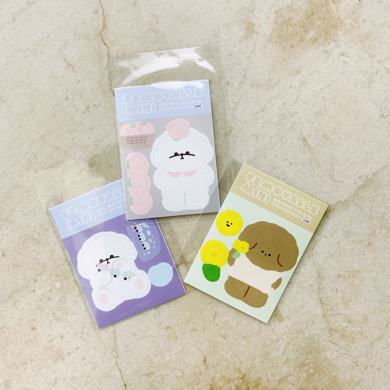 

RECORD THE DAY- REMOVABLE STICKERS