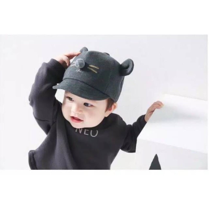 Topi Baseball Unisex Topi anak bahan katun lembut