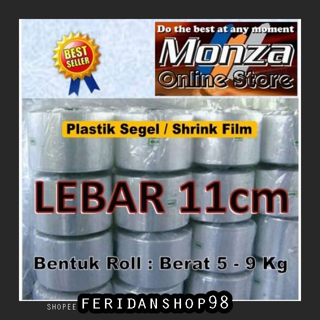 

BT444 PLASTIK SEGEL 11CM BEST X 50M SHRINK FILM BY FERIDANSHOP98