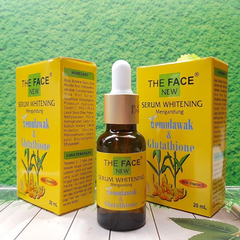 SERUM TEMULAWAK THE FACE ORI BPOM