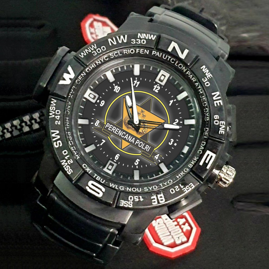 (EXCLUSIVE) Jam Tangan PERENCANA POLRI Sport Bagus