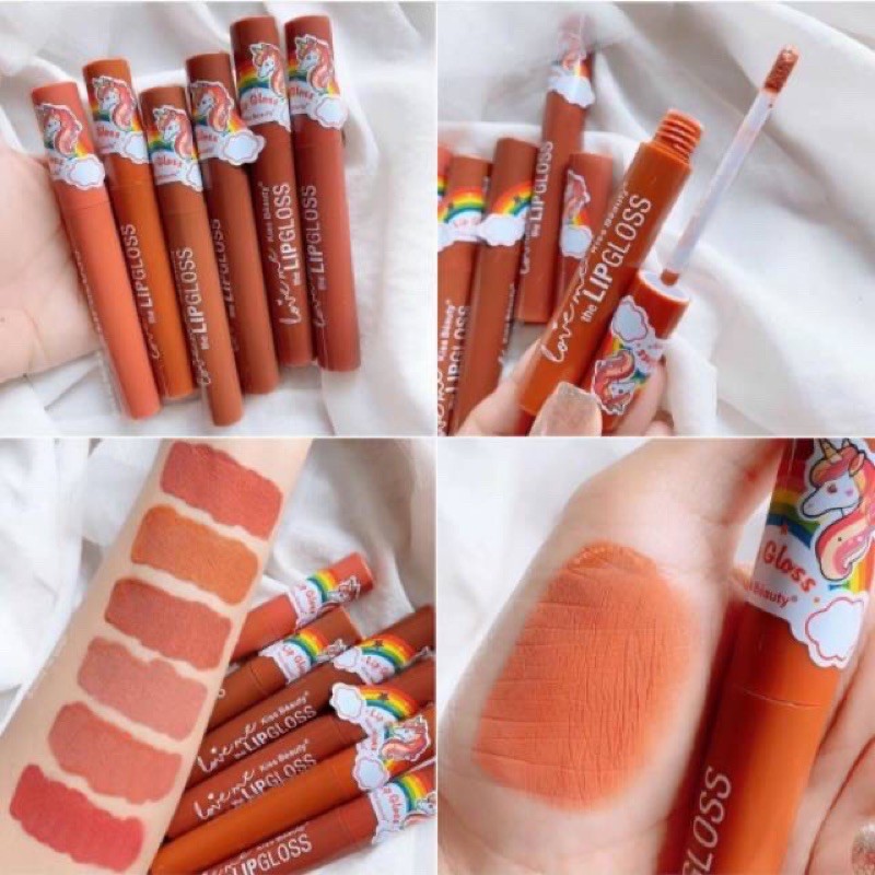 (ECER) KISS BEAUTY UNICORN LIPGLOSS KISS BEAUTY