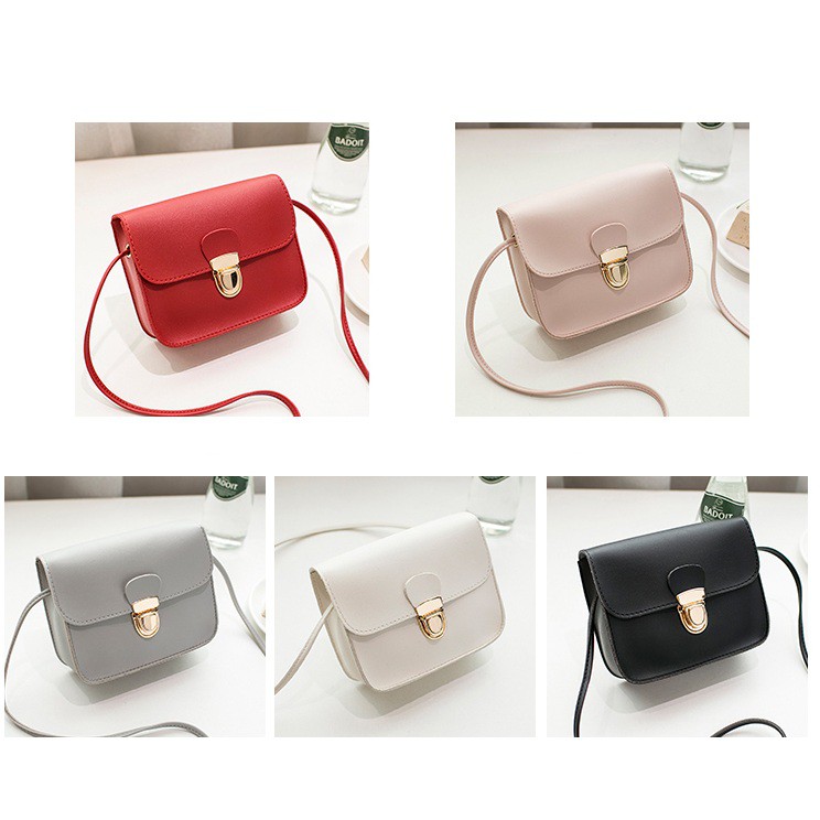 Tas Selempang Wanita Fashion Korea Style Tas Bahu MiniCewek Kasual Shoulder Bag Azgalery T91