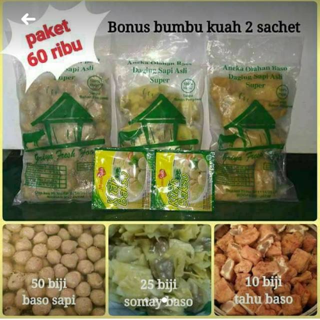 

Paket Bakso