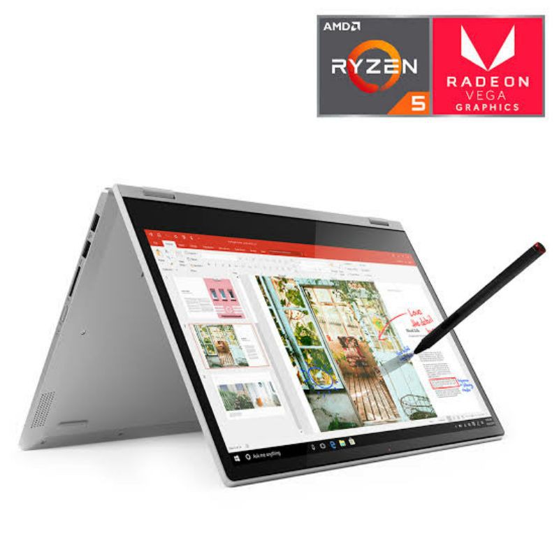 Lenovo C340-14API-C1ID Laptop [AMD Ryzen 5 3500/ 8GB/ 512ssd/ Vega 8/ W10+OHS/ 14 FHD]