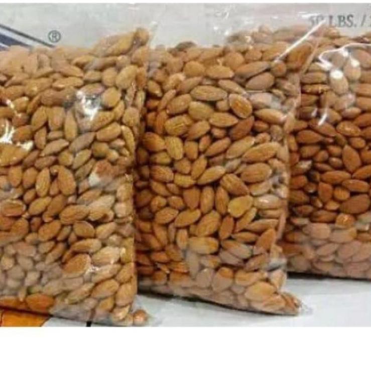 

『KP』 Kacang Almond Kupas Panggang 1kg