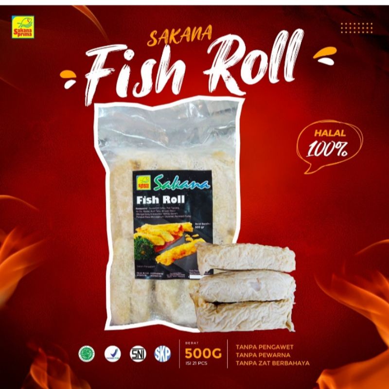 

Sakana Fish Roll 500gr