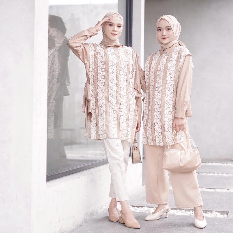 LOCANA BENKA SET BEIGE