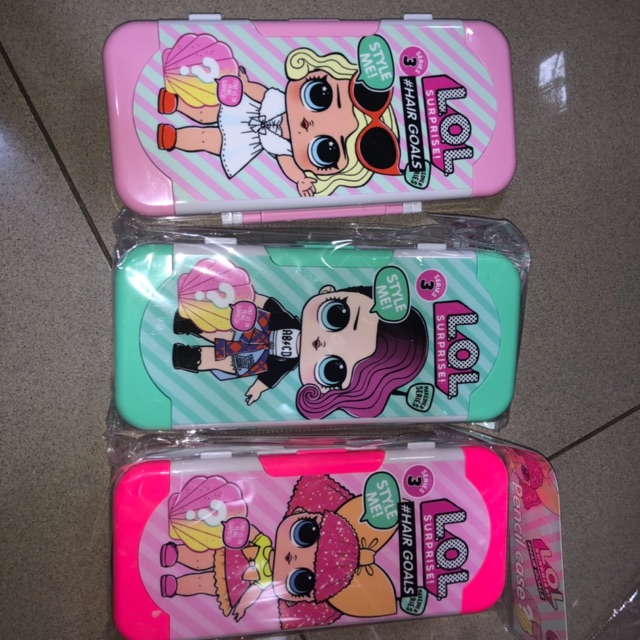 

Tempat pensil kode lol plastik tebal