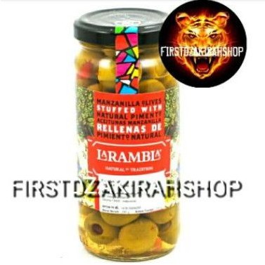 

La rambla manzanilla with natural pimento 130gr