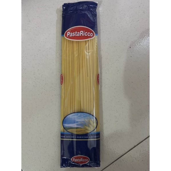 

pastaRicco / spageti spaghetti/ pasta / elbow macaroni 100% durum wheat kemasan 200 dan 500gr