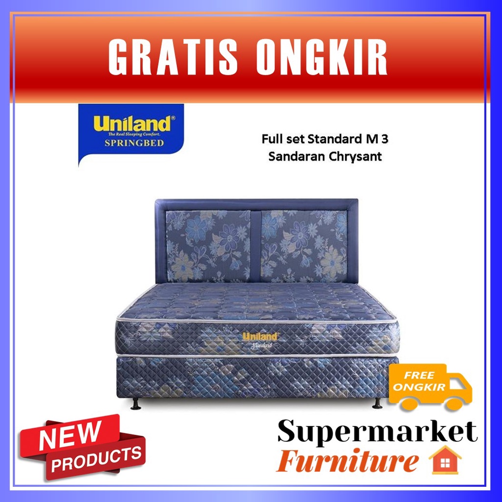 Matras Uniland Standard 160x200 springbed kasur saja