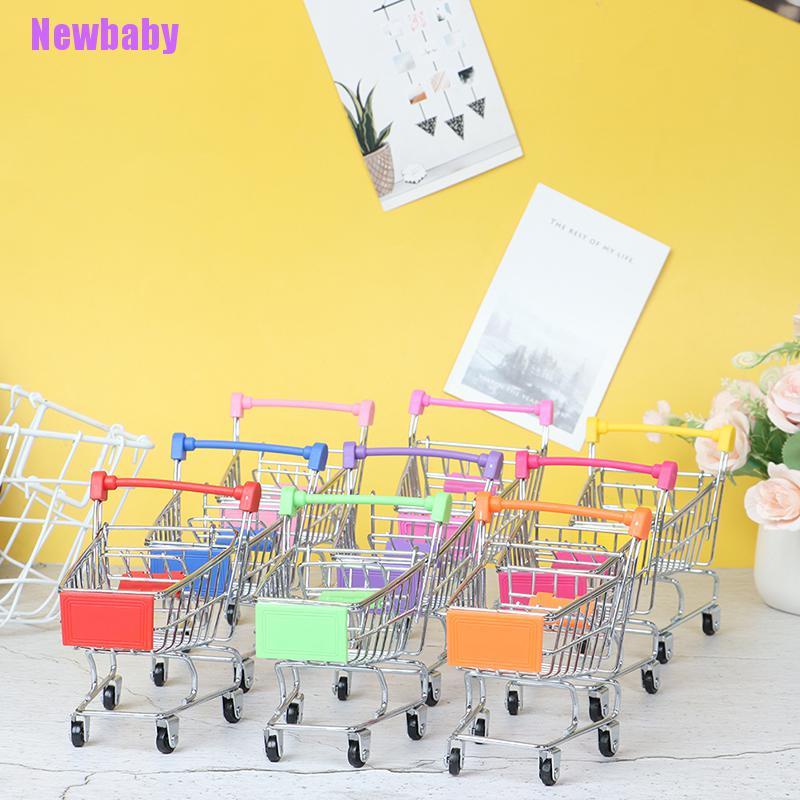 (Newbaby) 1pc Troli Belanja Supermarket Mini