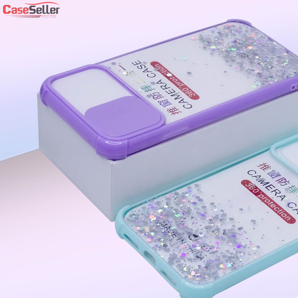 Apple Iphone 11 Pro Max  12 Mini  12 Pro  12 Pro Max Case Candy Glitter Lensa protector Case FUZE Bling Bumper TPU