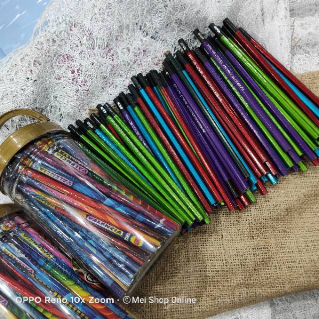 

Pensil Karakter MURAH 1 toples isi 50 pcs