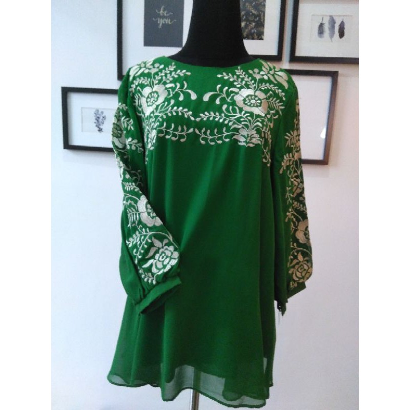 Blouse ceruty OCD bordir import