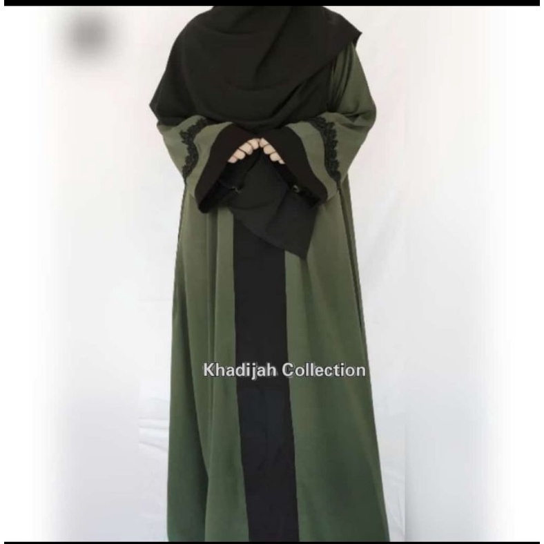 ABAYA KOMBINASI BY KHADIJAH COLLECTION