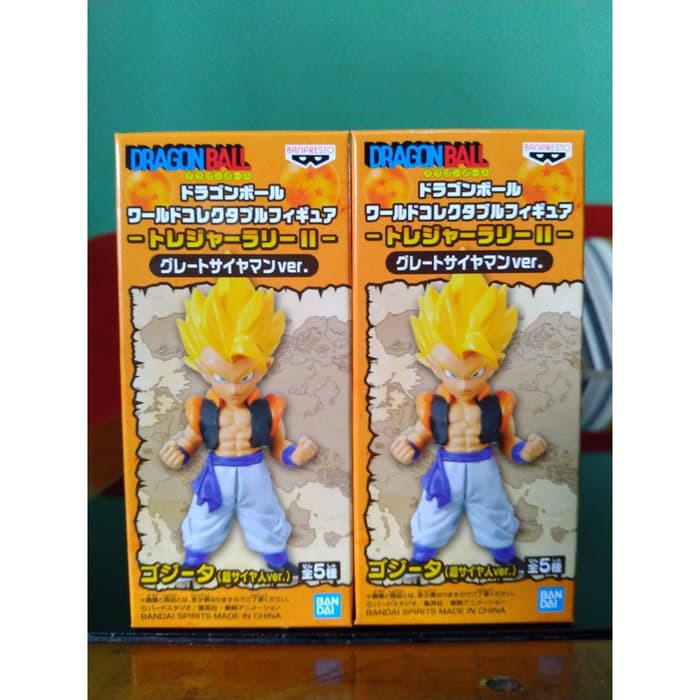 Wcf Gogeta Ss Treasure Rally Original Action Figure Dragon Ball - vegeta transformations roblox
