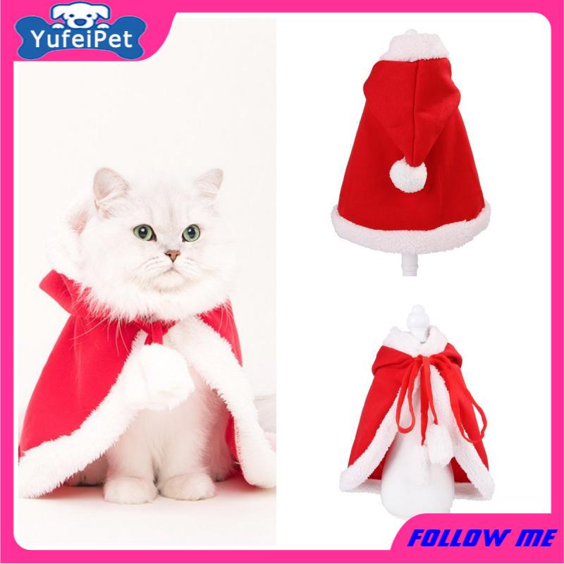 Kostum Cosplay Anjing / Kucing Model Topi Merah Untuk Pesta Natal / Halloween