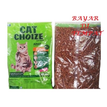 MAKANAN KUCING ADULT TERMURAH RASA IKAN TUNA CAT CHOIZE