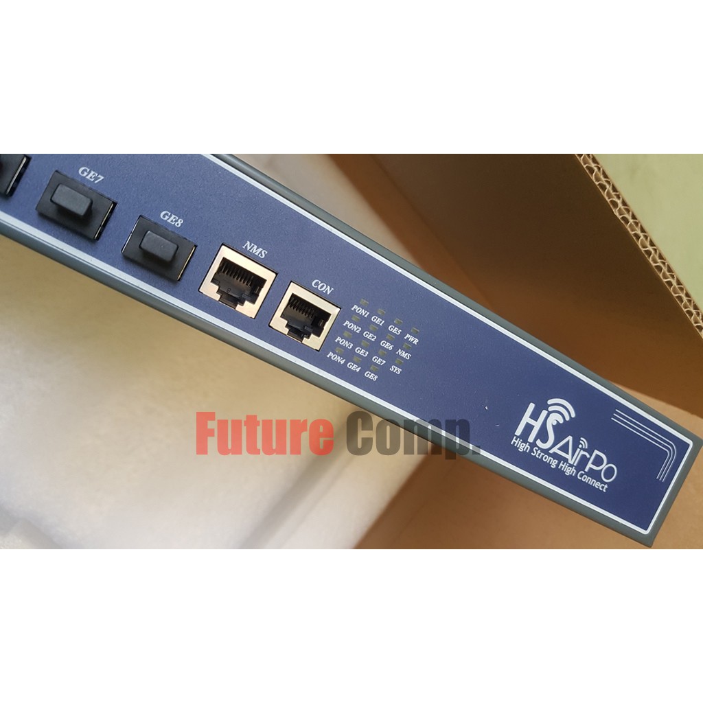 HSAirpo EPON OLT HS-EPT1004 with 4SFP 4PON PX20+++ 7db