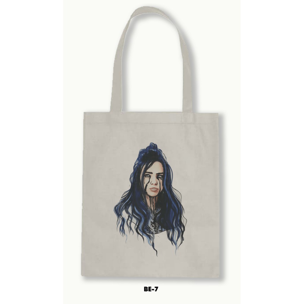 TOTE BAG BLACU - BILLIE EILISH