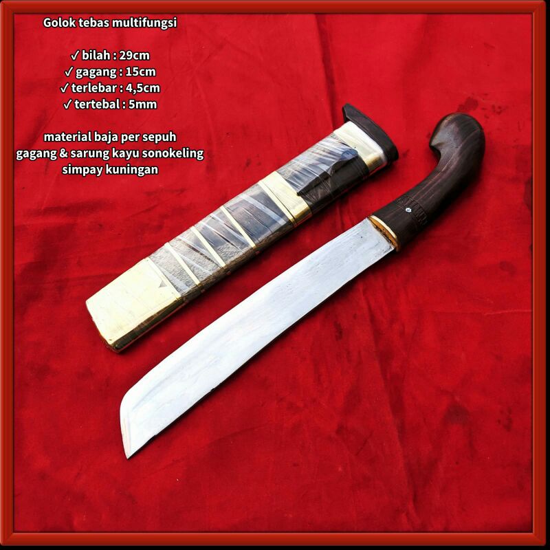 PISAU SEMBELI_G0L0K TEBAS MULTIFUNGSI SUPER TAJAM