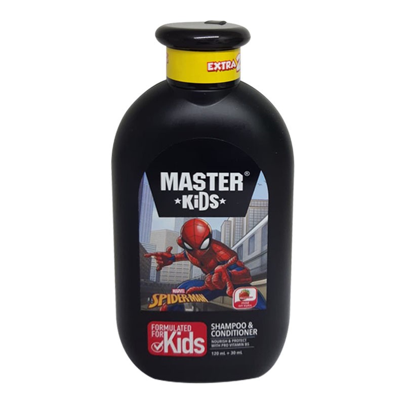 MASTER KIDS HAMPOO &amp; CONDITIONER 120ml + 30ml