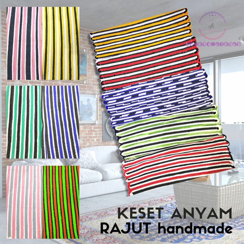 keset Tenun premium / keset anyam / keset kaki / Keset kamar mandi / keset dapur / keset anti slip / keset murah / keset