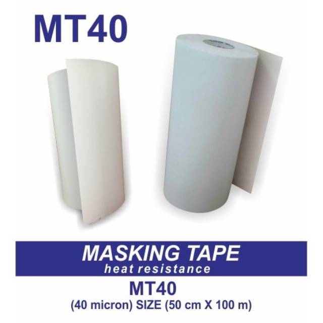 

Masking Tape 40 Micron Transparan / Sticker / Polyflex printable