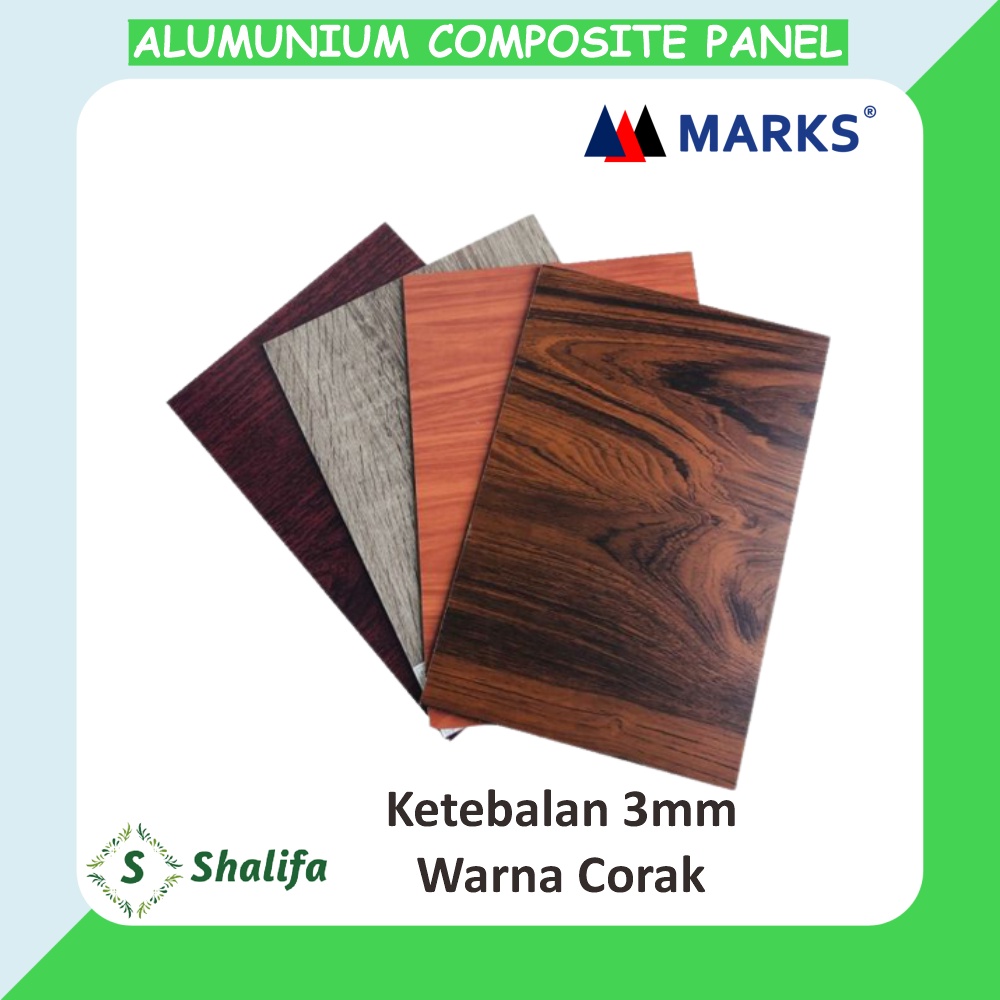 MARKS SEVEN ACP Warna Corak 3mm - Alumunium Composite Panel 3 mm