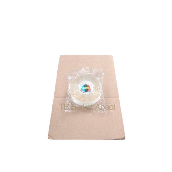 

Double Tape BENING CLEAR Transparan/Lem Dua 2 Sisi Bagus Kuat Lengket