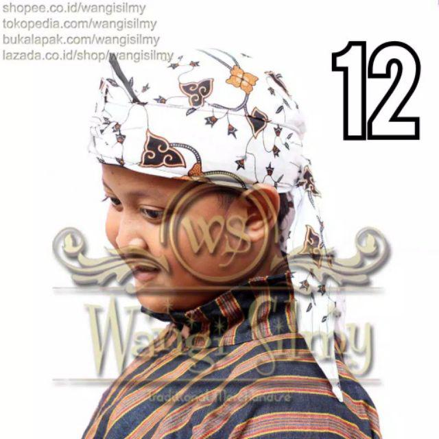 Blangkon Sunda Batik Anak - Iket Ikat Sunda Batik Anak