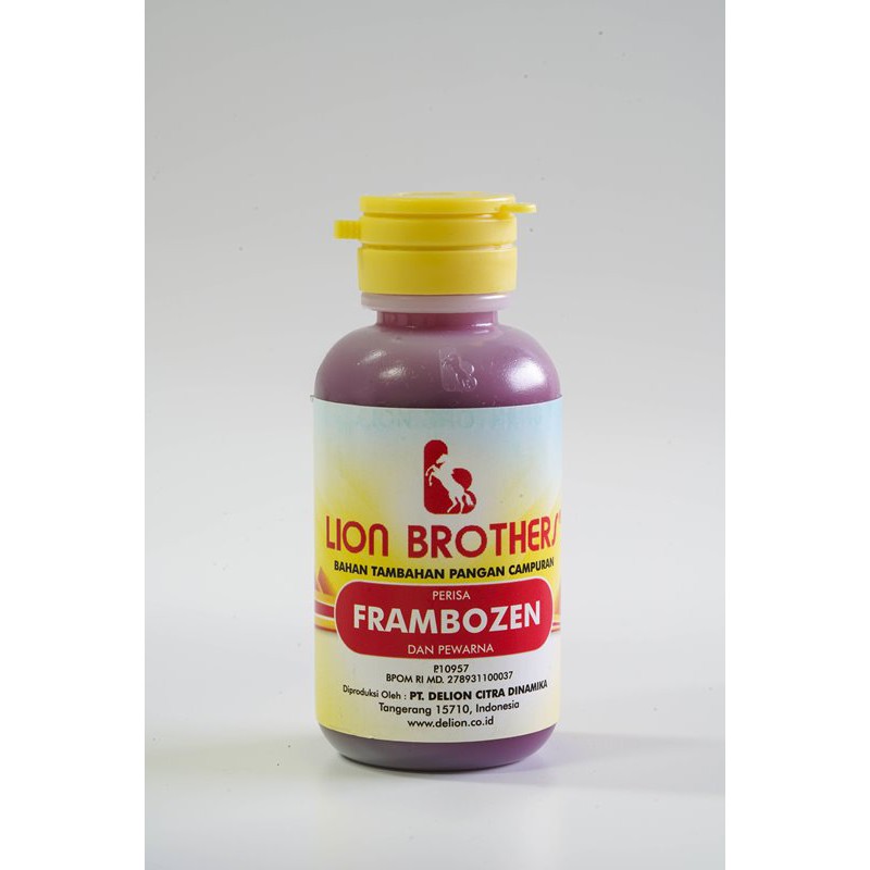 

Perisa / Pasta Frambozen Lion Brothers botol 60 CC