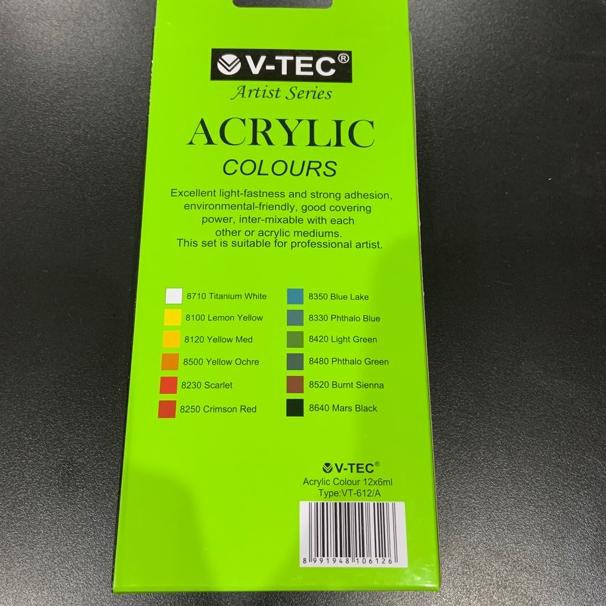 

JuuΔl lagί Acrylic V-tec 12 Warna Cat Akrilik |P2Q0 04 ,. ,!