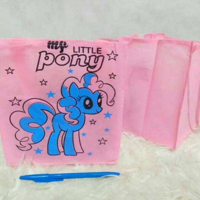 

Maramon,Tas spunbond PONI goodie bag spuvenir ultah