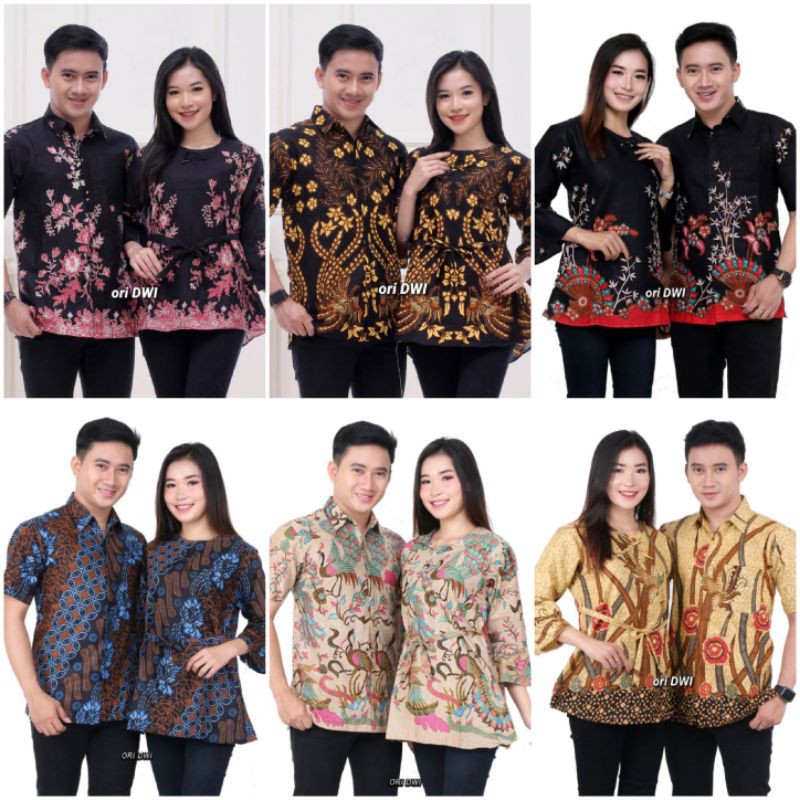 Distributor Batik Couple Atasan Blues Dan Hem || Couple Batik Ndoro Jawi 8lQNy1HeDxq5W
