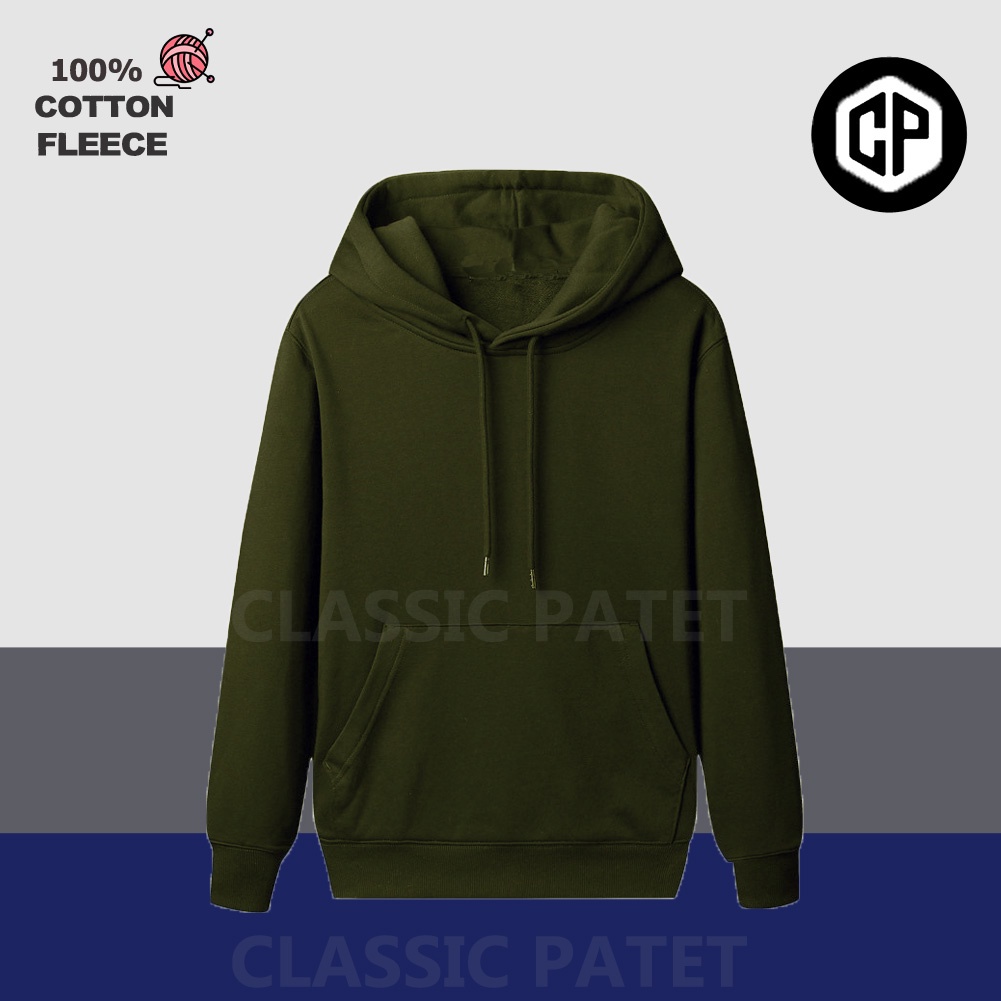 Hoodie Pria Army Distro Original Jumbo Polos Fleece Jaket Keren