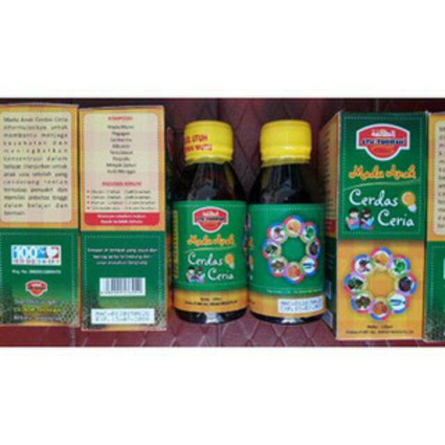 Madu Cerdas Ceria untuk anak extra pegagan dan sarikurma